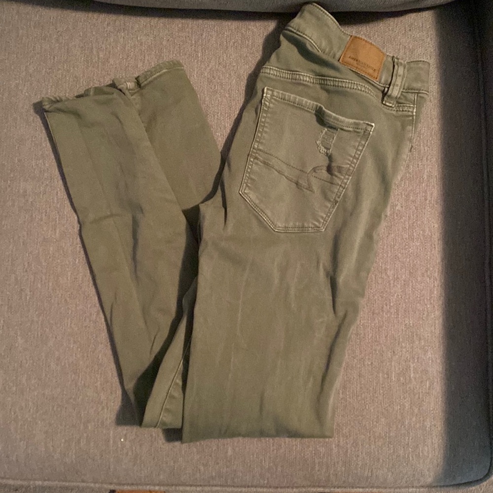 American Eagle high rise jeggings size 6 like new